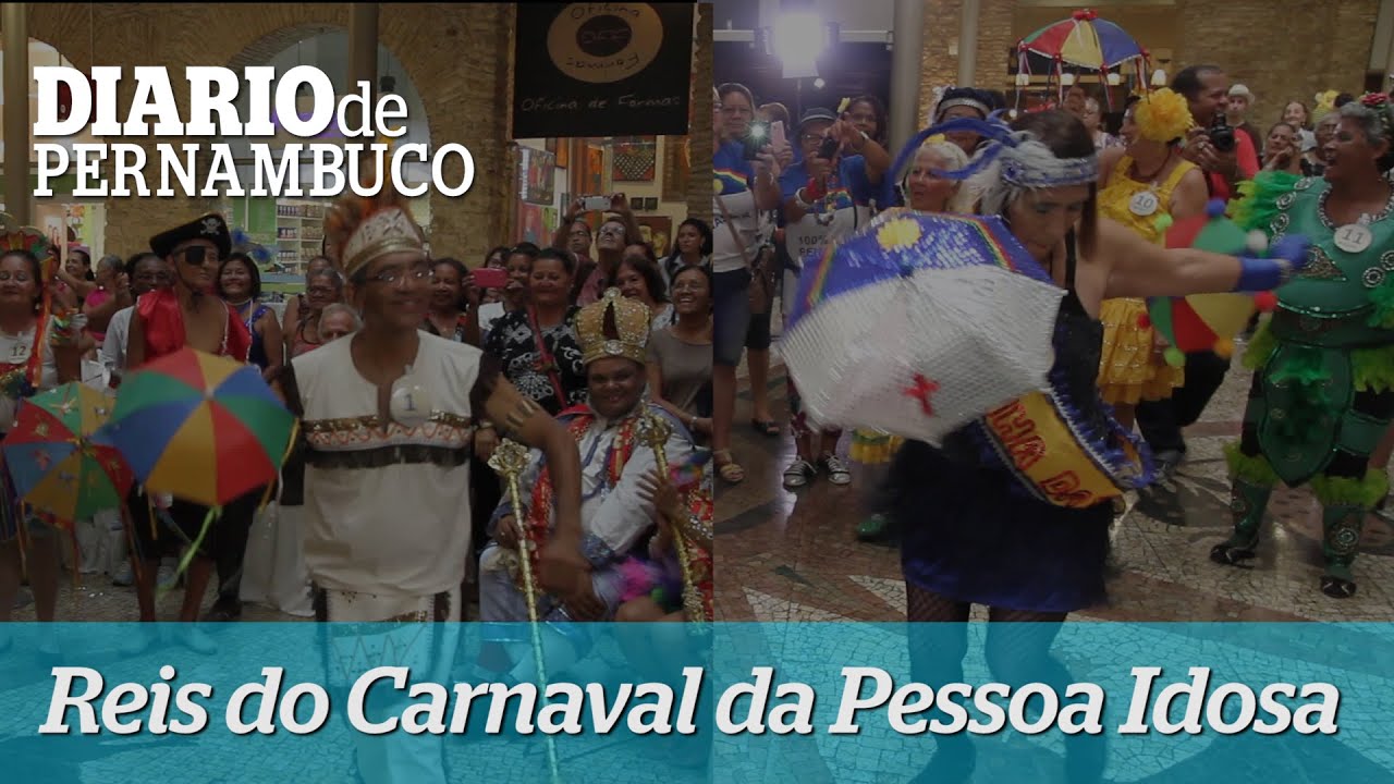 Eleitos Rei e Rainha do Carnaval da Pessoa Idosa pernambuco map