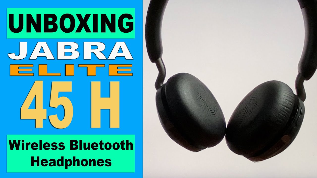 JABRA Elite 45H Unboxing & Review - YouTube