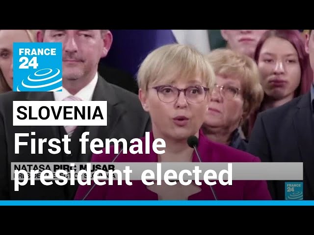 Slovenia elects Natasa Pirc Musar to become first female president