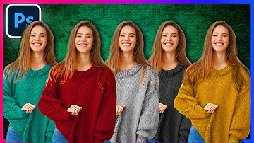 Trocar QUALQUER cor para QUALQUER cor (até preto ou branco) no Photoshop!