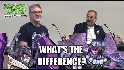 Beast Wars: Transformers Megatron versus Transformers: Armada Megatron - What