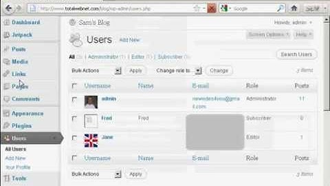 Wordpress Tutors - Change Your Login Password Through Wordpress Admin