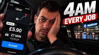 I Accepted EVERY Uber Job From 4AM Until I Made £300