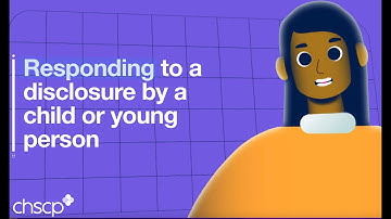 Responding to a Disclosure