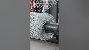 gabion macchine #gabionmesh #gabionmachine #machine #gabion #hexagonalwiremeshmachine #shorts