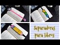 DIY// Cómo hacer separadores para libros o marca páginas fácil y rápido