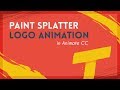 Paint Splatter Logo Animation | Animate CC Tutorial