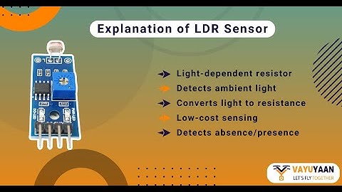 What is LDR Sensor | Understanding Light Dependent Resistors | LDR Sensor | #sensor #ldr #vayuyaan