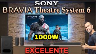 SONY BRAVIA Theatre System 6 (HT-S60) / Teatro en Casa de 1000W con Dolby Atmos y DTS:X