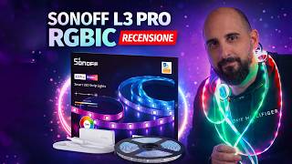 SONOFF L3 Pro RGBIC: la striscia LED smart definitiva