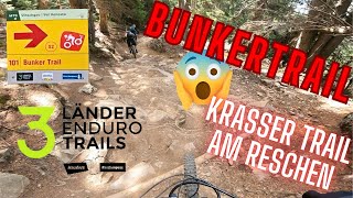 Die Trails am Reschen -zu krass für mich ? | Bunkertrail & Etsch Trail | 3-Länder Enduro Trails 2023