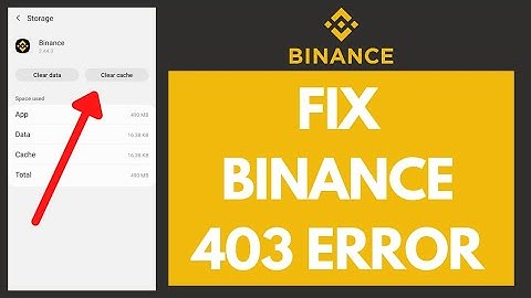 How To Fix Binance 403 Error | Binance 403 Error Problem Solved