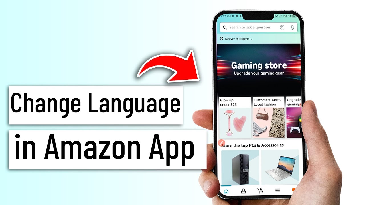 How to Change Language in Amazon App - Easy Tutorial