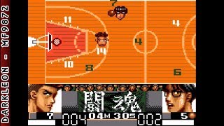 Game Gear - From TV Animation - Slam Dunk - Shouri heno Starting 5 © 1994 Bandai - Gameplay screenshot 3