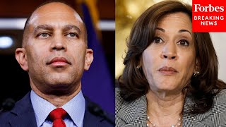 Hakeem Jeffries Refuses To Answer When Asked If He Would Endorse Vice President Kamala Harris