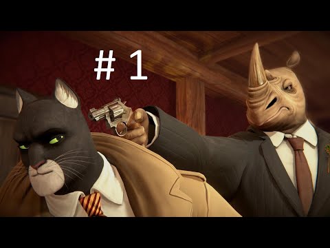 Прохождение Blacksad - Under the Skin Часть 1 Интерактивное кинцо. Кайфуши.
