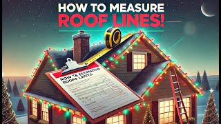 How To Measure Roof Lines With Google Earth For Christmas Lights Business
