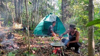 MASAK DI DALAM HUTAN DI TEMANI BURUNG PUYUH BESAR