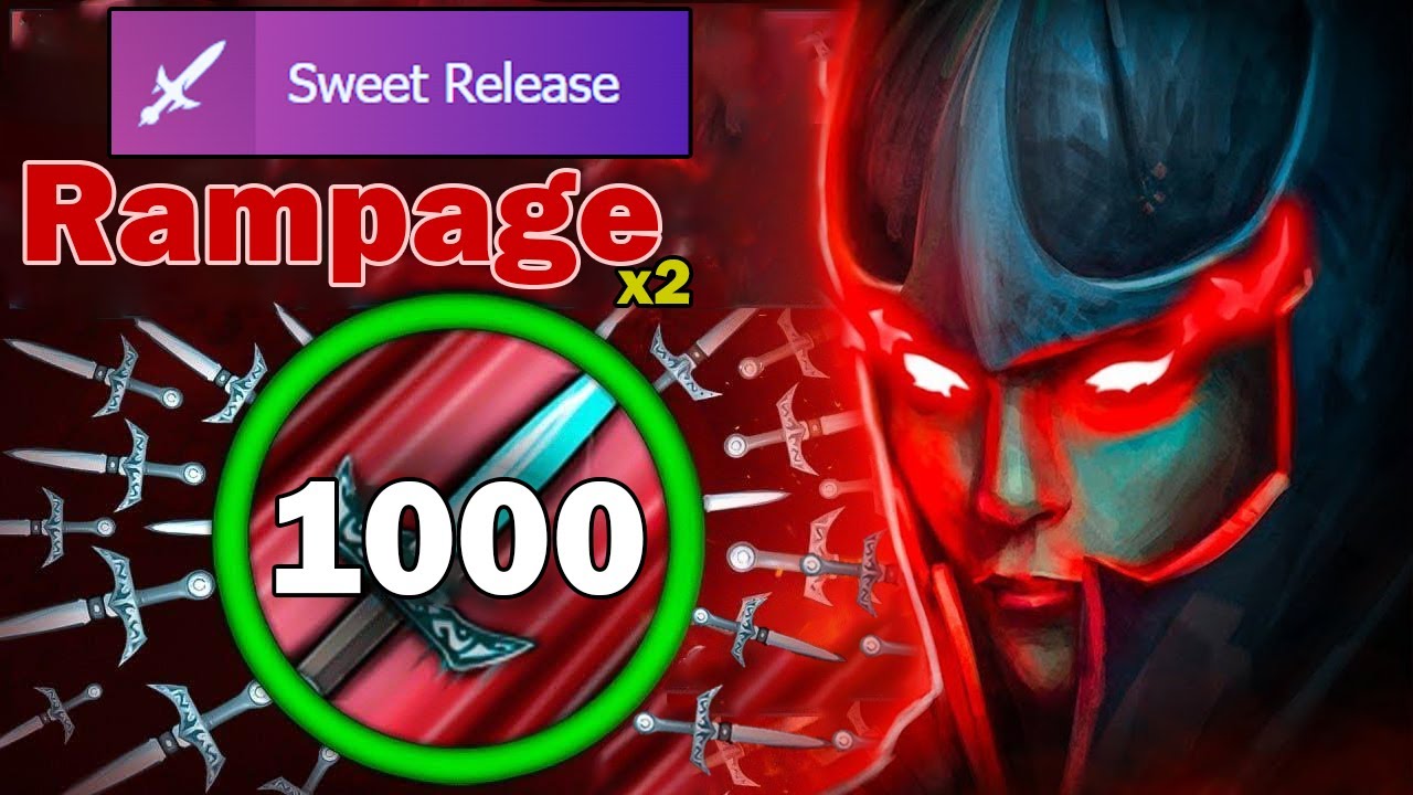 1000 GPM Crit Queen!🔥 Phantom Assassin x2 Rampage Comeback - YouTube