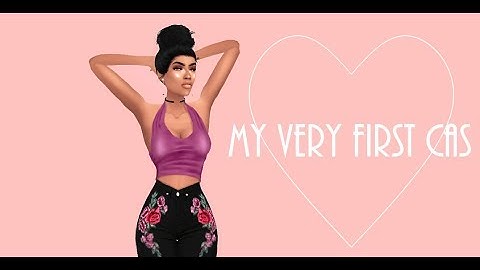 🤤 THE SIMS 4 // My First CAS Create A Sim #1