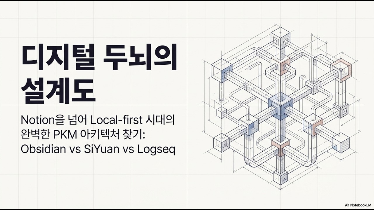 마크다운 기반 노트 앱 3대장 전격 비교: Siyuan vs Obsidian vs Logseq