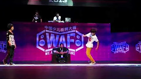 Sun Jiu Li vs Li Dong Xu // .BBoy World // BREAKING 1on1 KIDZ FINAL | WE ARE THE FUTURE 2013