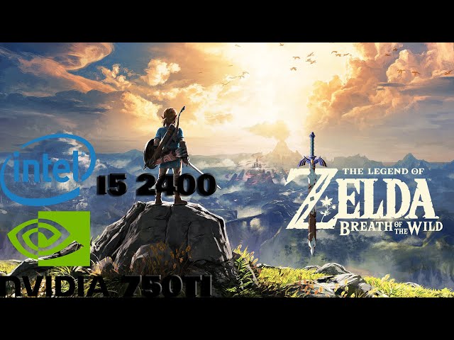 Zelda Breath of the Wild CEMU - GTX 1050 ti - i3 8100 - i5 8400 - G4560 -  1080p - 720p - Emulator 