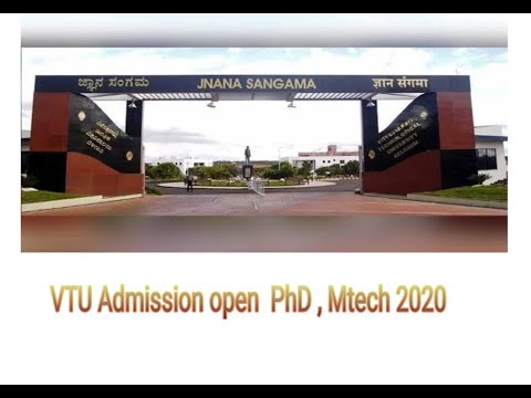 vtu phd section contact number