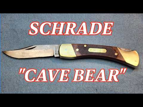 Cleaning and Polishing an Iconic Schrade Cave Bear 7-OT!