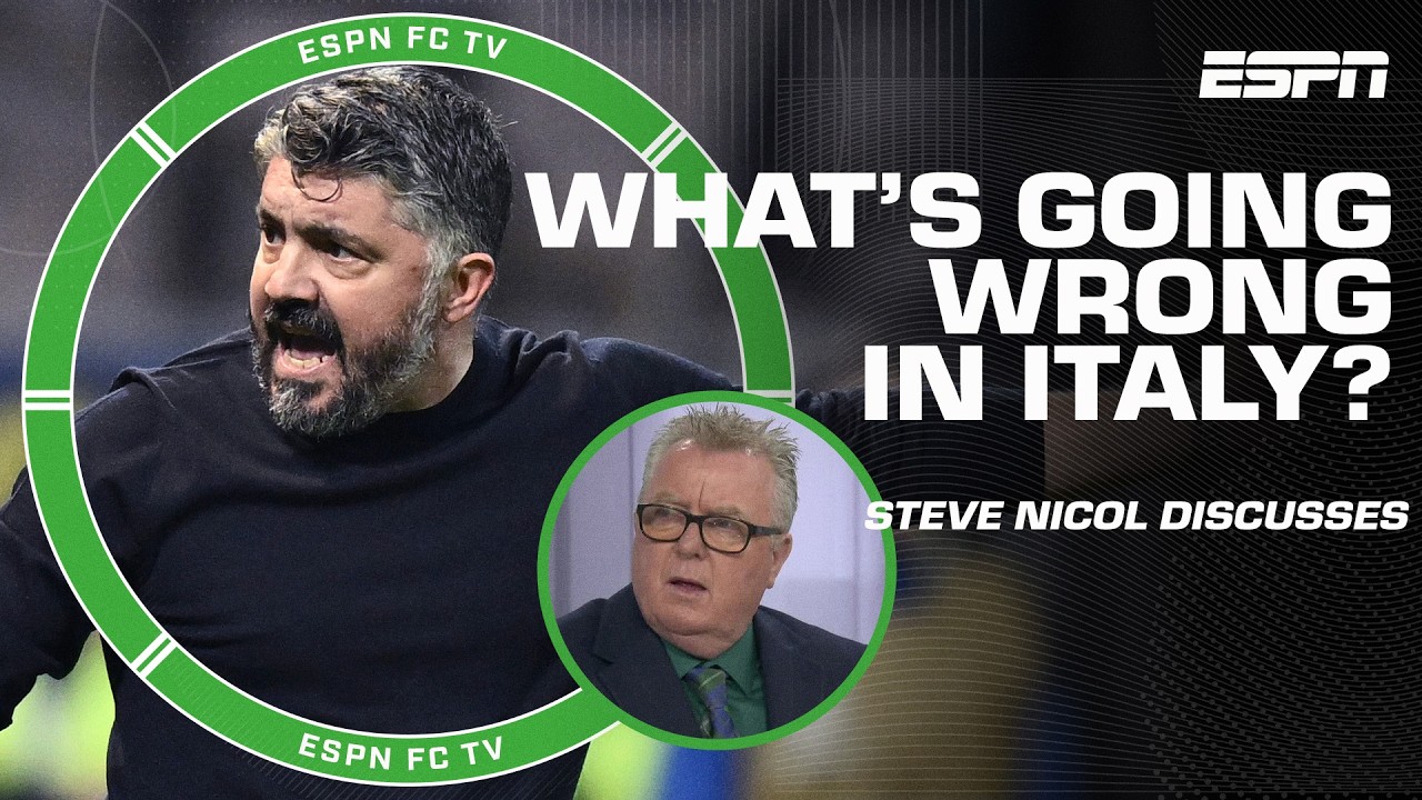Steve Nicol points to a fundamental issue causing Italy’s struggles | ESPN FC