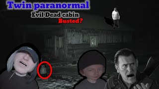 Twin Paranormal Debunked In The Evil Dead Cabin