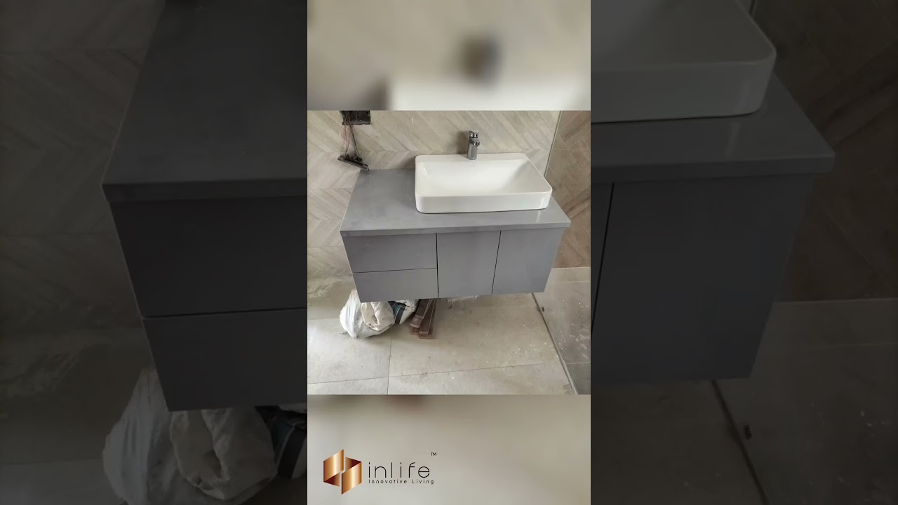 acrylic solid surface washbasin countertop