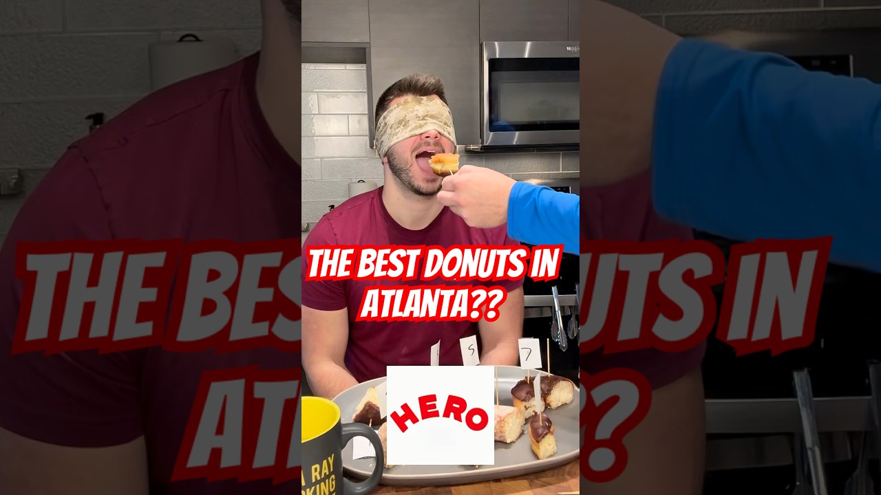 Who has the BEST donuts in ATLANTA?? Blind taste test