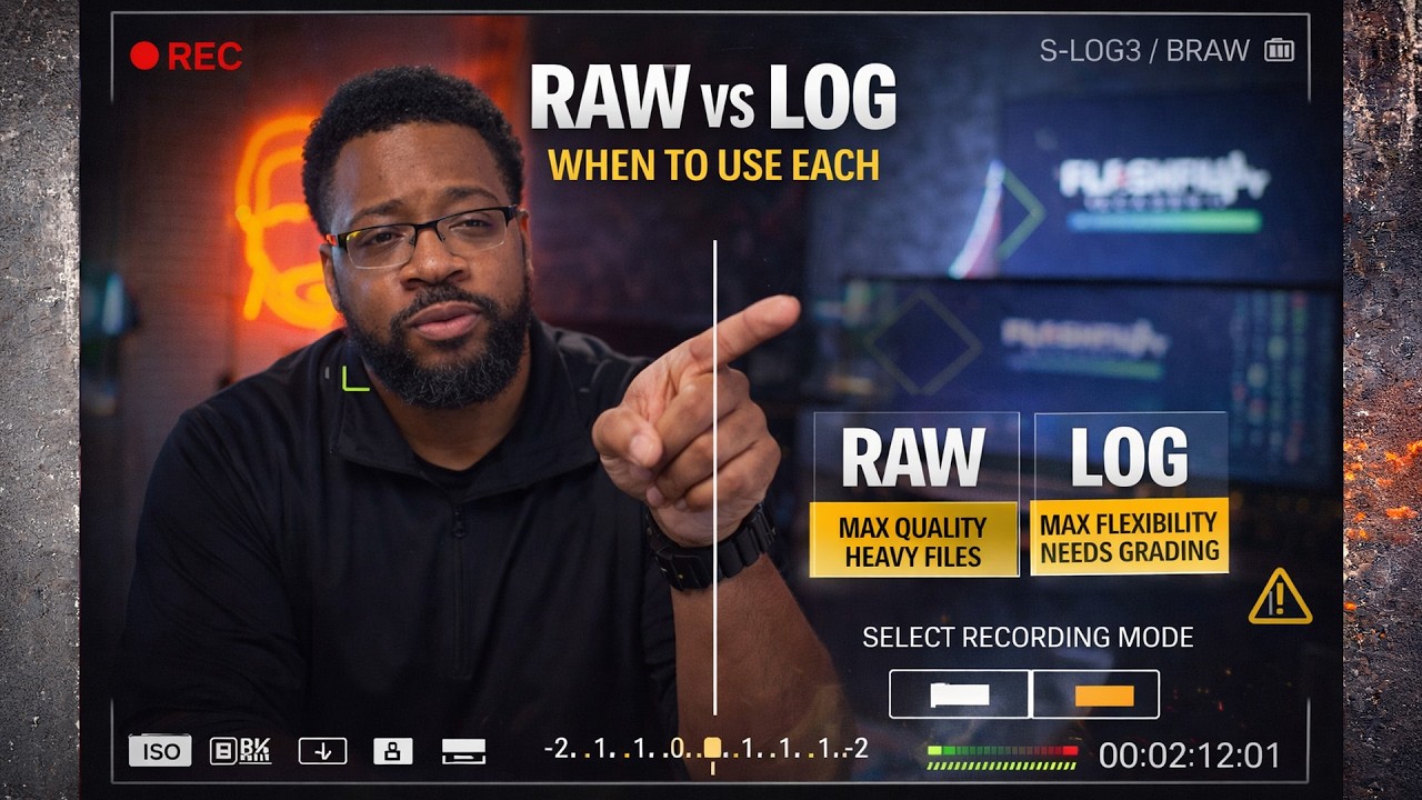 RAW vs Log: What Every Filmmaker Must Know!