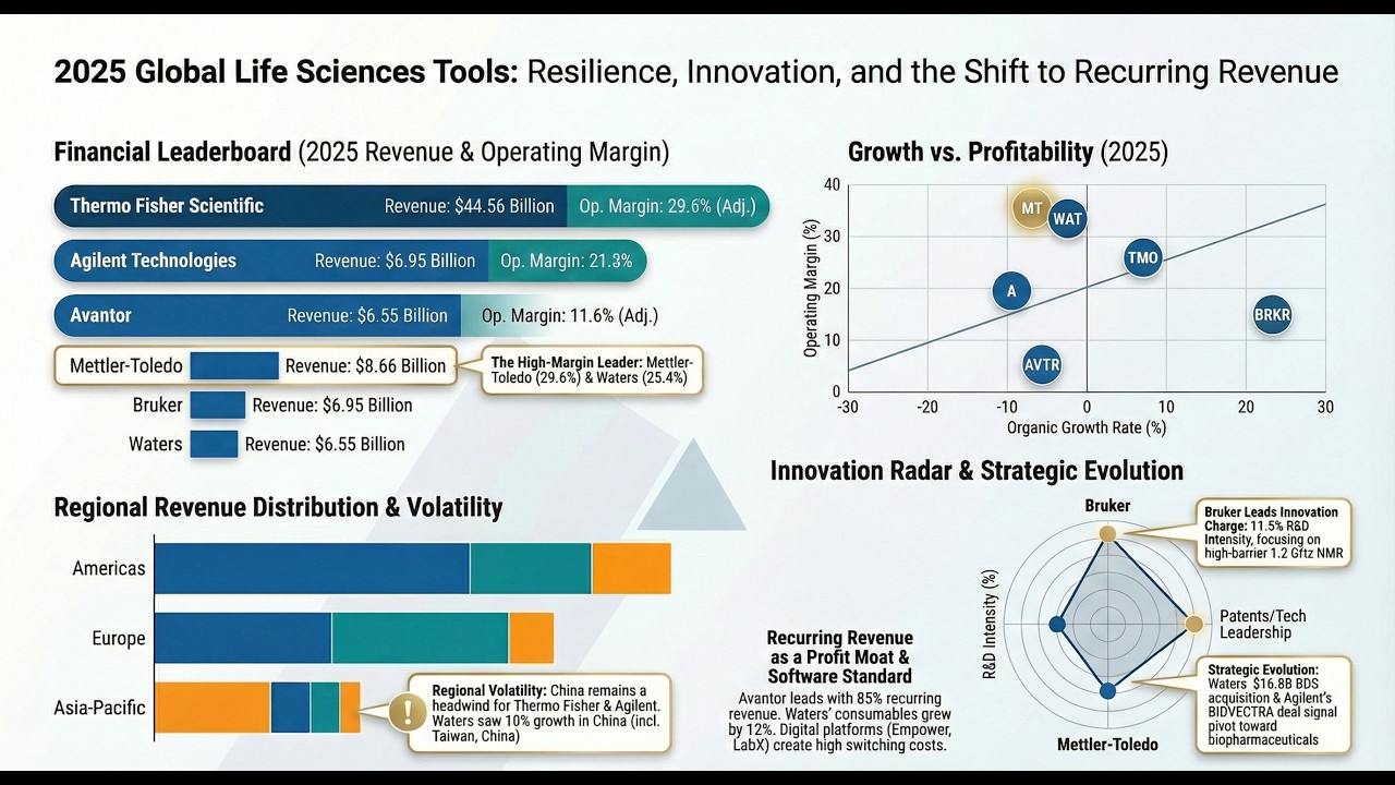 【2025年 業界激震】分析機器の王者が交代？サーモフィッシャー、アジレント、メトラー・トレドの「生存戦略」をプロが徹底解説