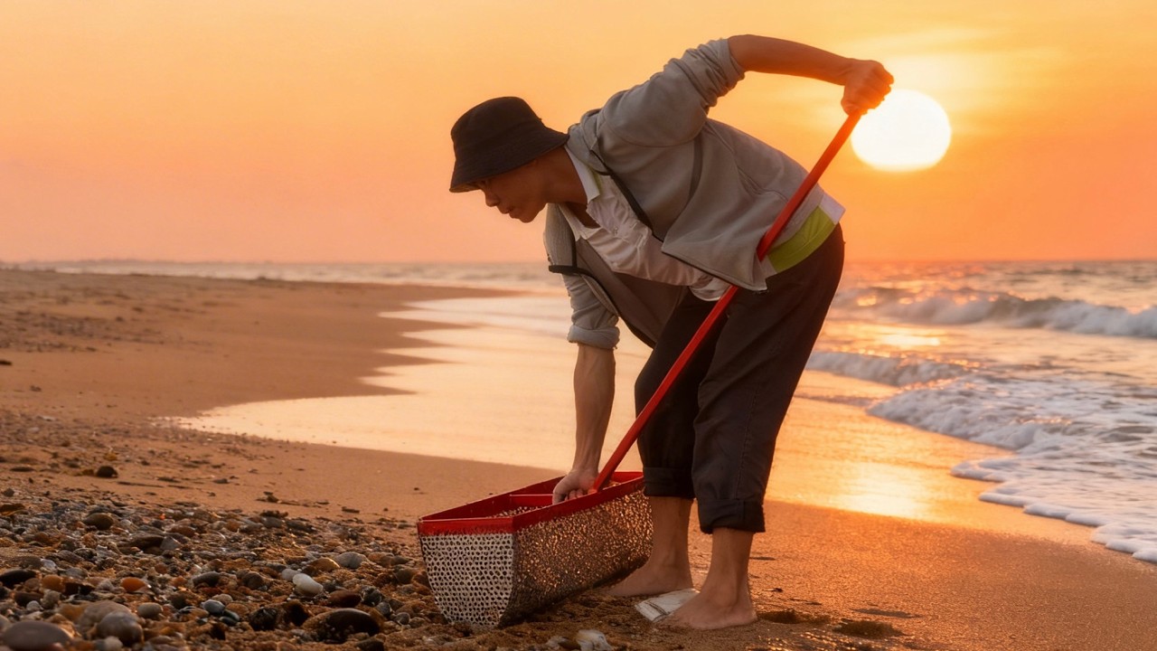 I Spent 24 Hours Searching for Hidden Treasure Under the Sand… and Found REAL Gold!
