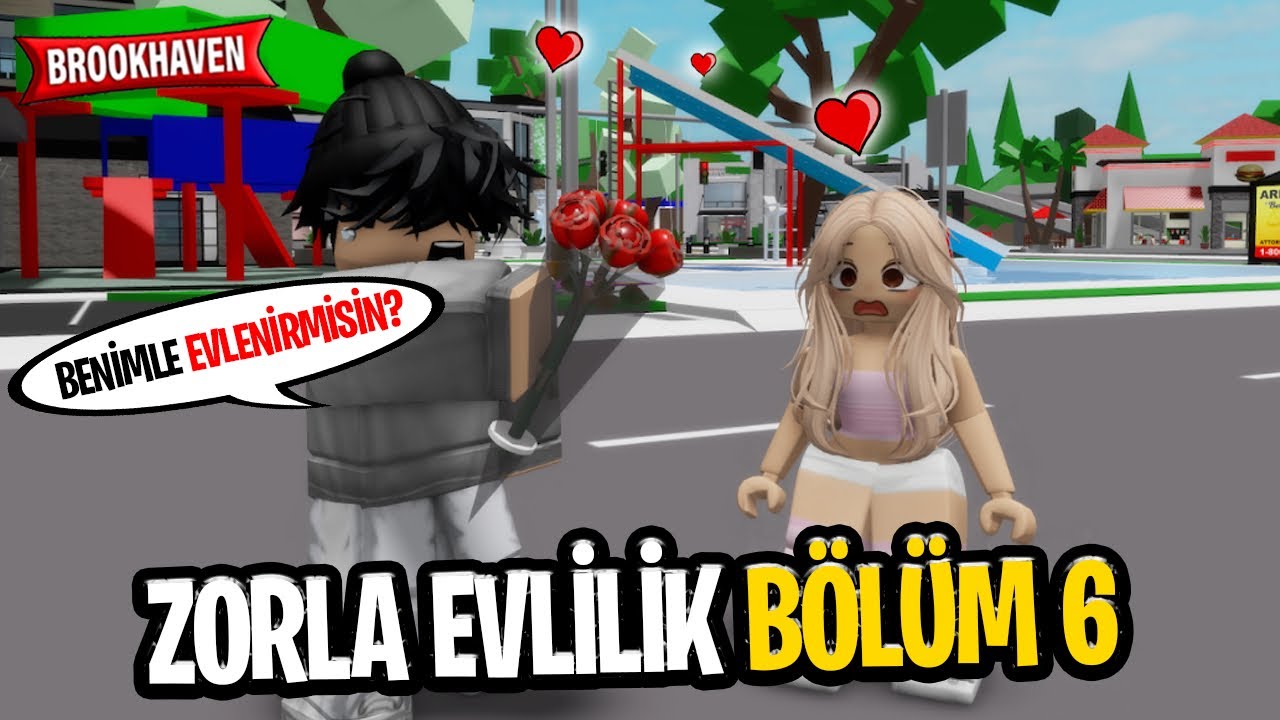 ZORLA EVLİLİK : YALAN EVLİLİK BAŞLIYOR! 💍😱| Bölüm 6 roblox brookhaven 🏡rp
