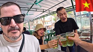 Daytime Drinking With LOCALS! Hanoi, Vietnam 🇻🇳