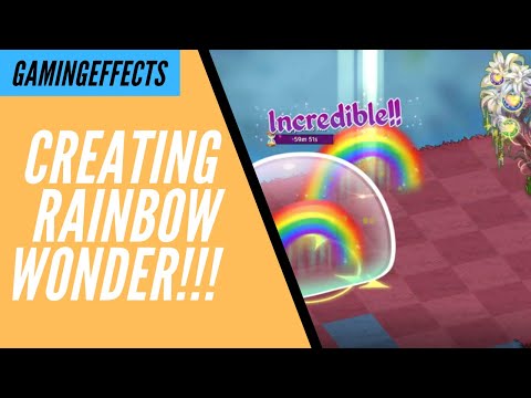 Creating Rainbow Wonders!! Last level of the Life Flowers and Wonder #2 of Merge Dragons!
