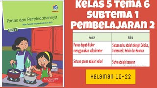 Kelas 5 Tema 6 Subtema 1 Pembelajaran 2 Halaman 10,11,12,13,14,15,16,17,18,19,20,21 dan 22