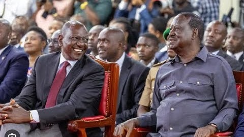 LIVE: President Ruto & Raila in Kilifi For Funeral Service of Mzee Mung'aro, Father to Gov.Mung'aro