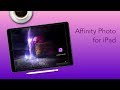 Affinity Photo for iPad (LIVE) (19:00 UTC 6 July 2017)