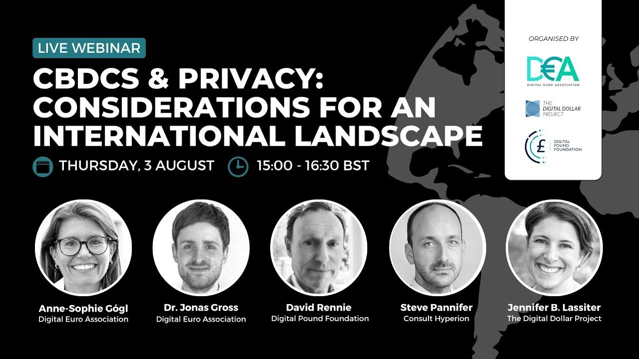 CBDCs & Privacy: Considerations for an International Landscape