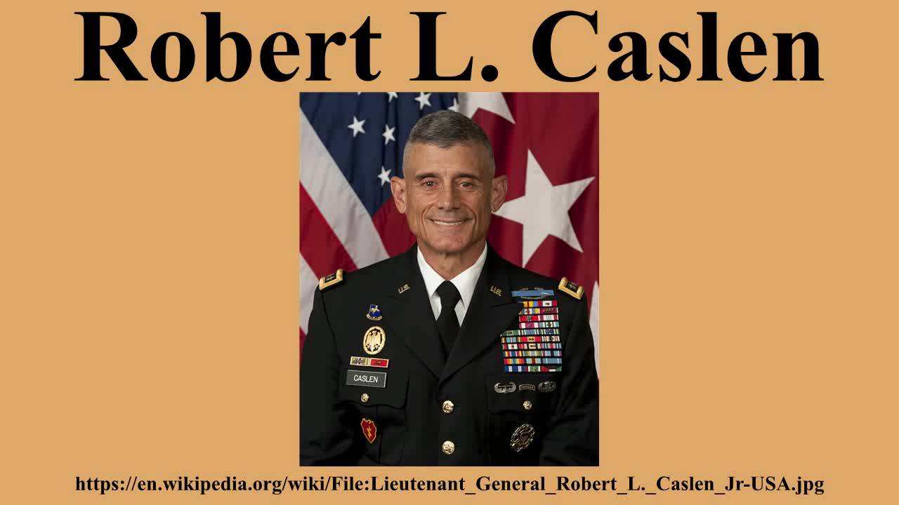 Robert L. Caslen