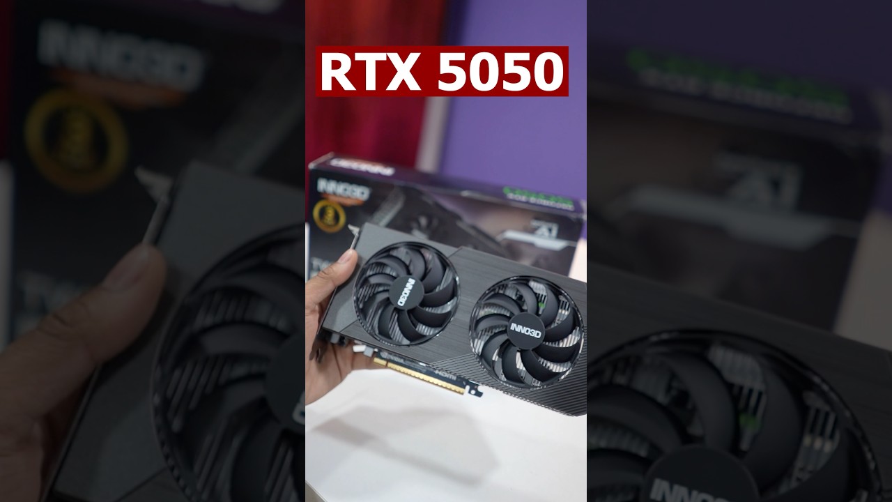 RTX 5050⚡️ Budget RTX GPU With 100+ FPS #shorts