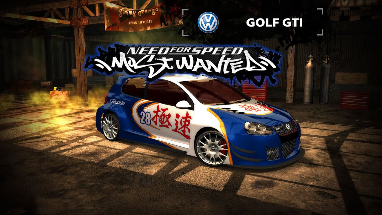 Need For Speed Most Wanted Golf Gti NFS Most Wanted Redux V3 | VOLKSWAGEN GOLF GTI BY SONNY JUNKMAN TUNING
