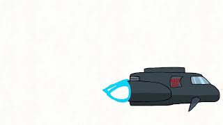 Flying Spaceship Test Animation