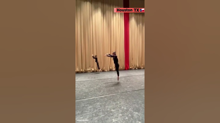 Practicing before the show in Texas, Houston #ShenYun #Shorts