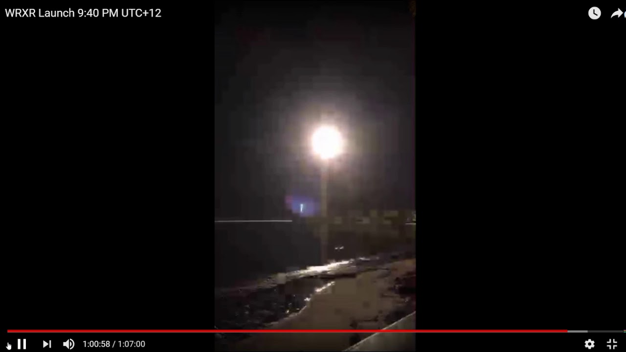 Water Recovery X-ray Rocket Launch - From the Jack Shack