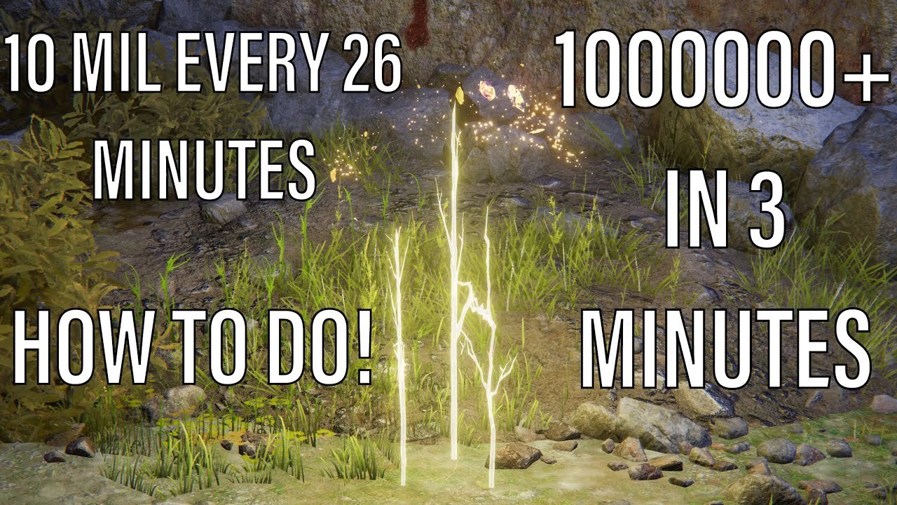 1 MILLION RUNES IN 3 MINUTES - 10 MILLION EVERY 26 MINUTES! - Elden Ring